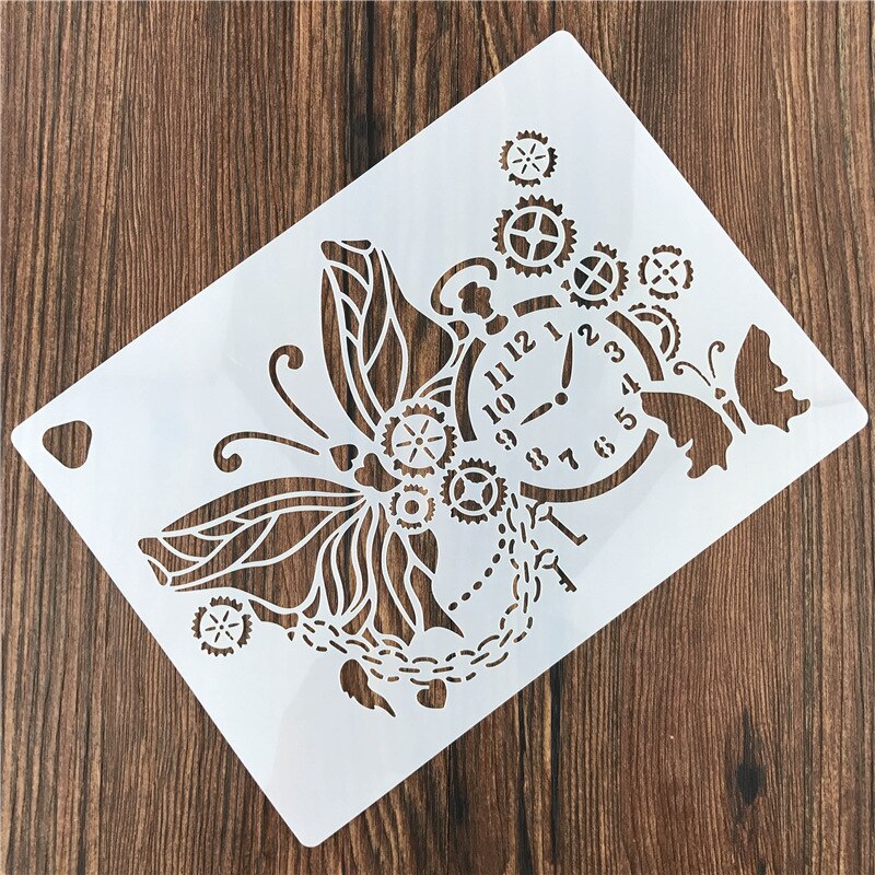 Pochoir multicouche creux artisanal 1 feuille, pour bricolage, modèles de peinture de Scrapbooking, Album de timbres, gaufrage, cartes en papier pour peinture corporelle