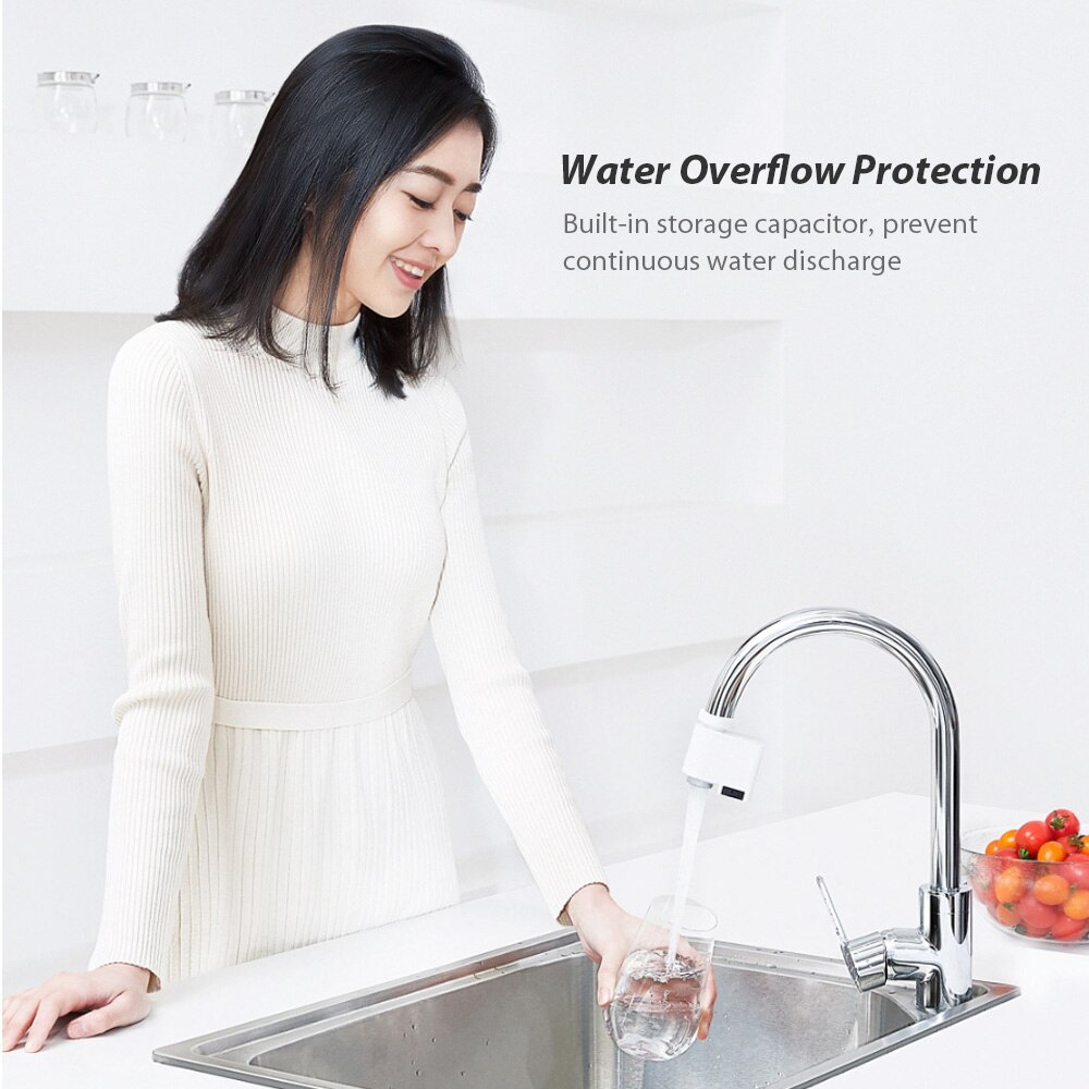 Automatic Sink Faucet Water Saver induction Tap Smart Faucet Infrared Sensor Water Energy Saving Device Kitchen Bath Nozzle Tap