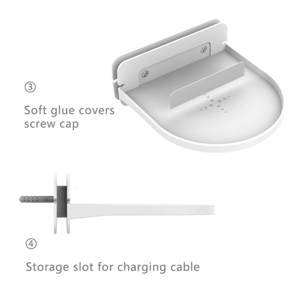 1 set Suitable for Google WIFI Router wall bracket Round Plate Router Stand Disc-Shaped Bracket Holder