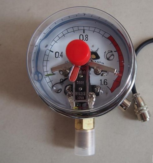 Ynxc 100 schokbestendige elektrische contactdrukmeter 1.6 mpa 40 60 trillingsbestendige elektrische contactmeter