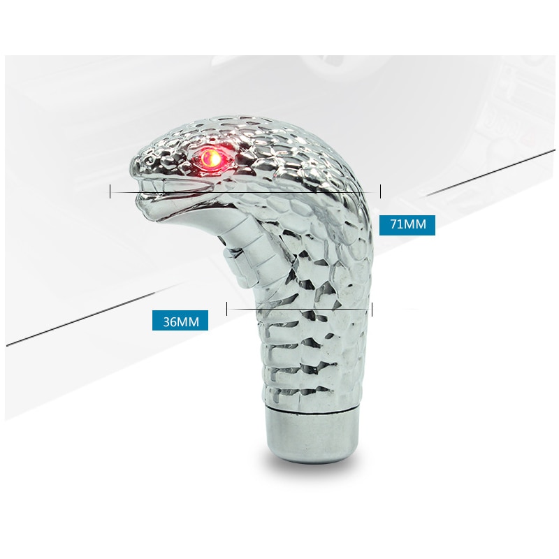 Personality Universal Car LED Modified Shifter Knob For Kia Rio 3 Ceed Toyota Corolla  Avensis C-HR RAV4 Mazda 3 6 BMW E46