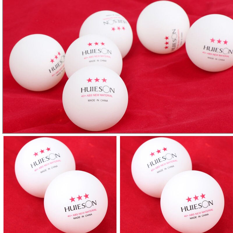 Huieson 2 Stks/partij 3 Sterren Tafeltennis Bal 40 + Materiaal Tafeltennis Ballen Ping Pong Bal Voor Training