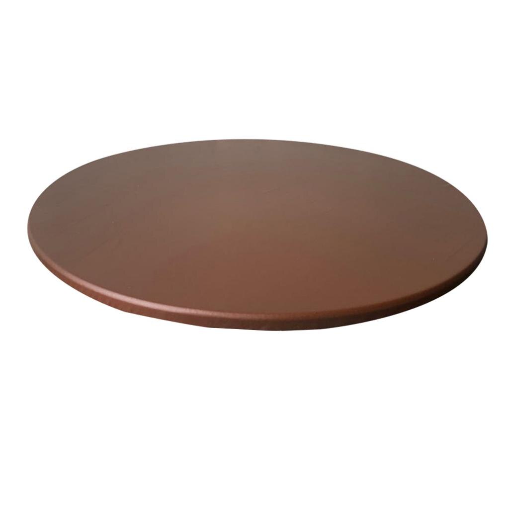 Torka rent vattentätt polyester bordsduk lock 90cm diameter rund bordsduk