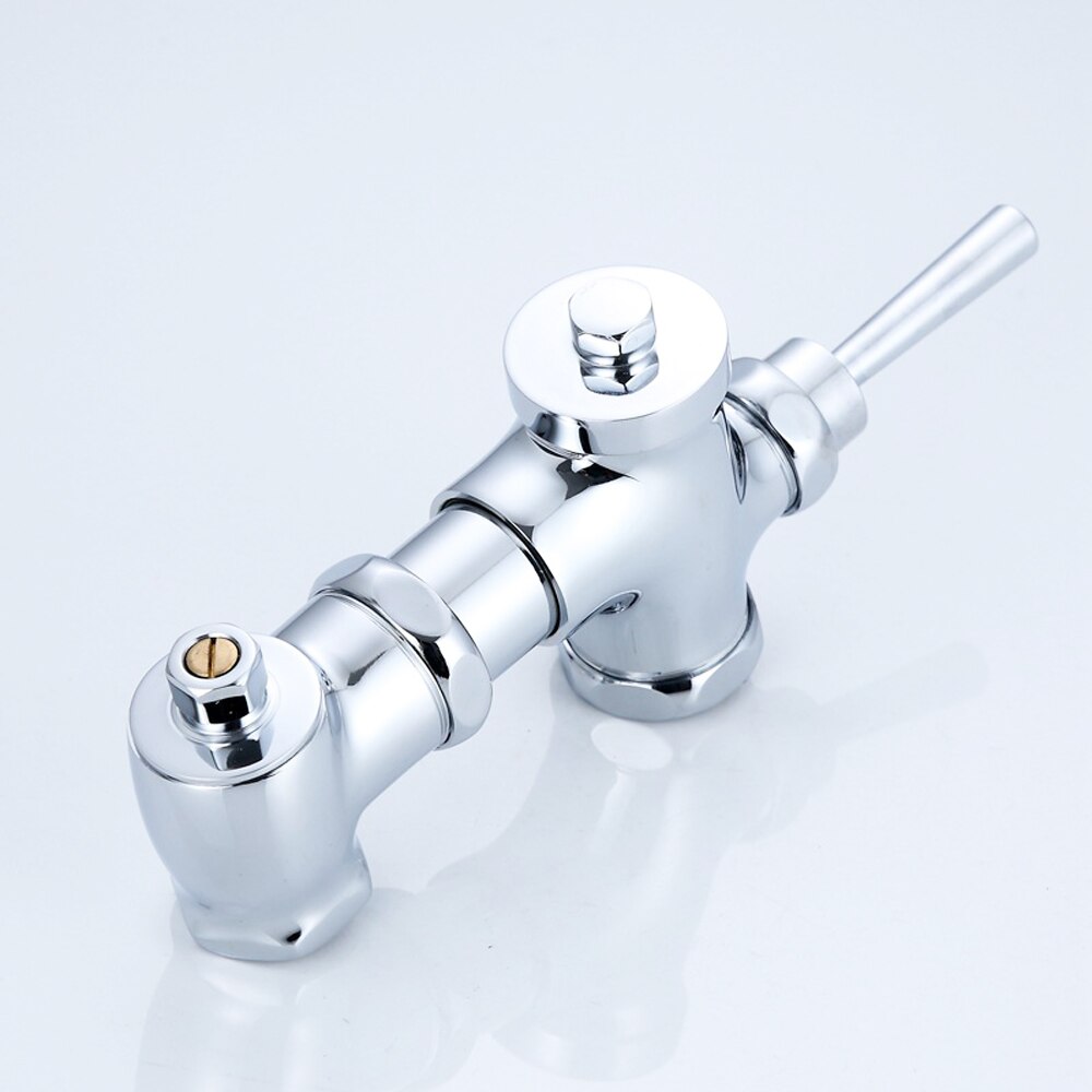 X10500A Hand-pressing Control Type Brass Toilet Flush Valve