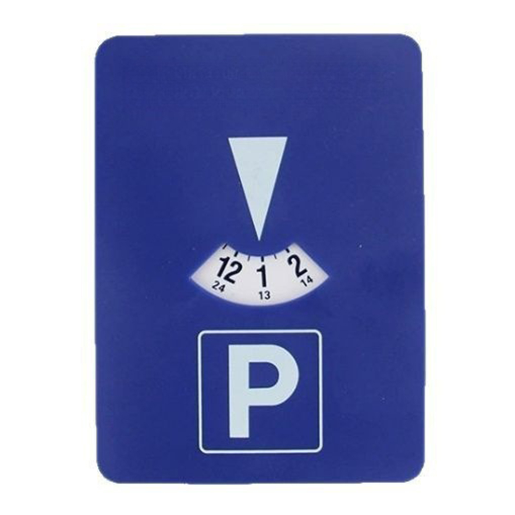Car Parking Disc Timer Parking Wheel Timer Built-in Clock Spot Electronic Parking Sign Timer Parking Clock Card Automatic Update