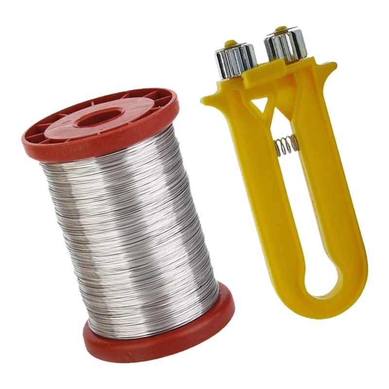 Yo-bee draad kabel spanner krimper frame bijenkast bijen gereedschapskist nest draad strak draad imkeruitrusting +0.5mm 500g draden