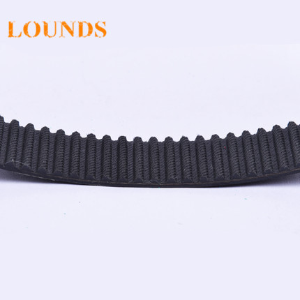 HTD390-5M-15 teeth 78 width 15mm length 390mm HTD5M 390 5M 15 Arc teeth Industrial Rubber timing belt 5pcs/lot