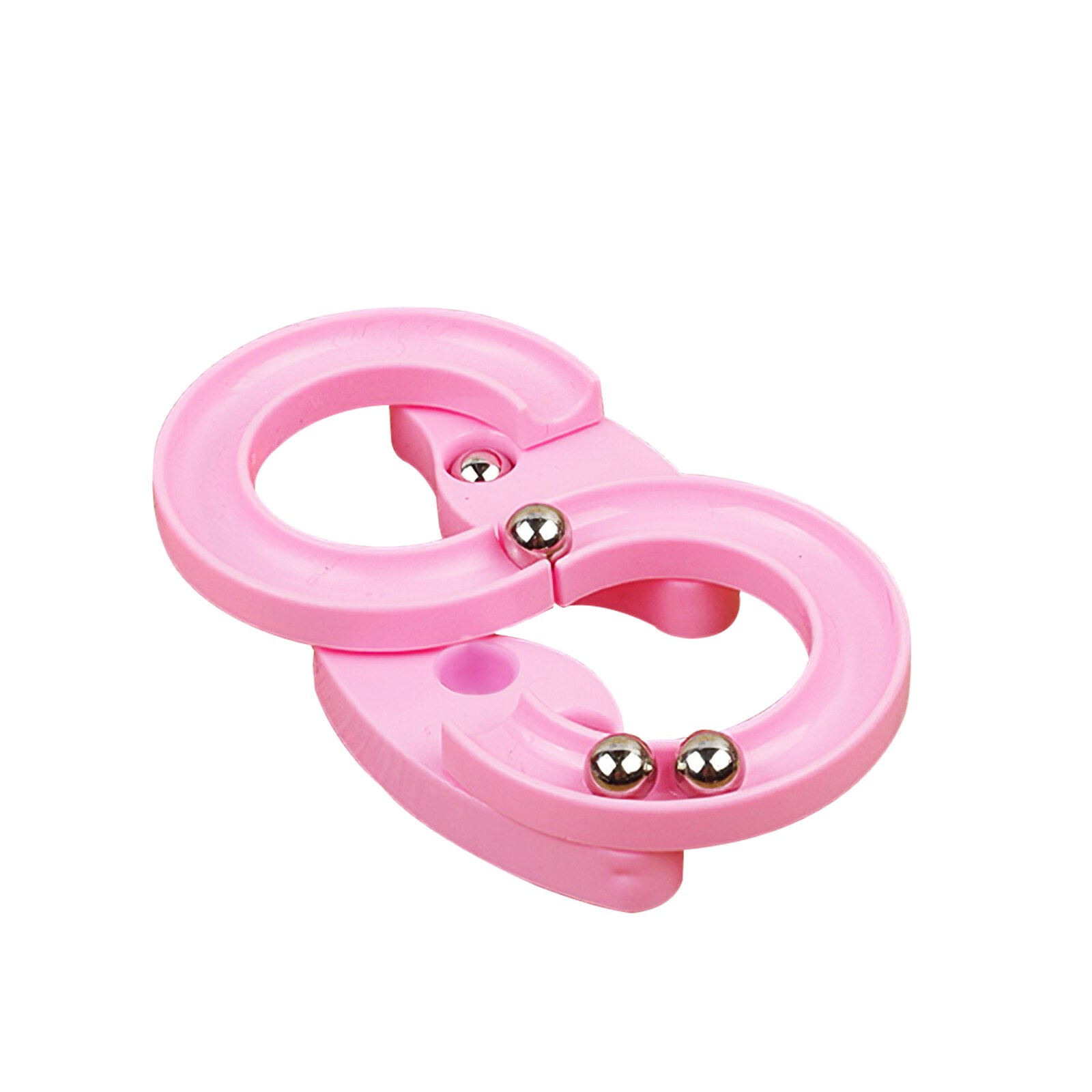 Interactive Decompression Fingertip Durable Toy Decompression Track Ball 88 Finger Track Small Track Toy Slide Ball Track: pink