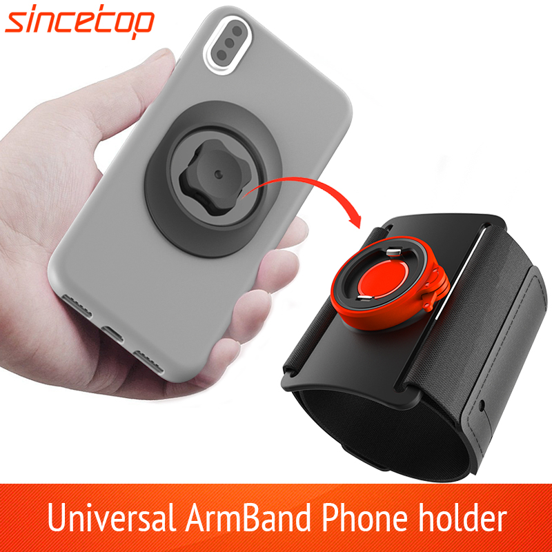 Universal Sports Armband Voor Iphone 11X8 7 Samsung Draaibare Pols Running Sport Arm Band Met Sleutelhouder Voor 4-6 Inch Telefoon