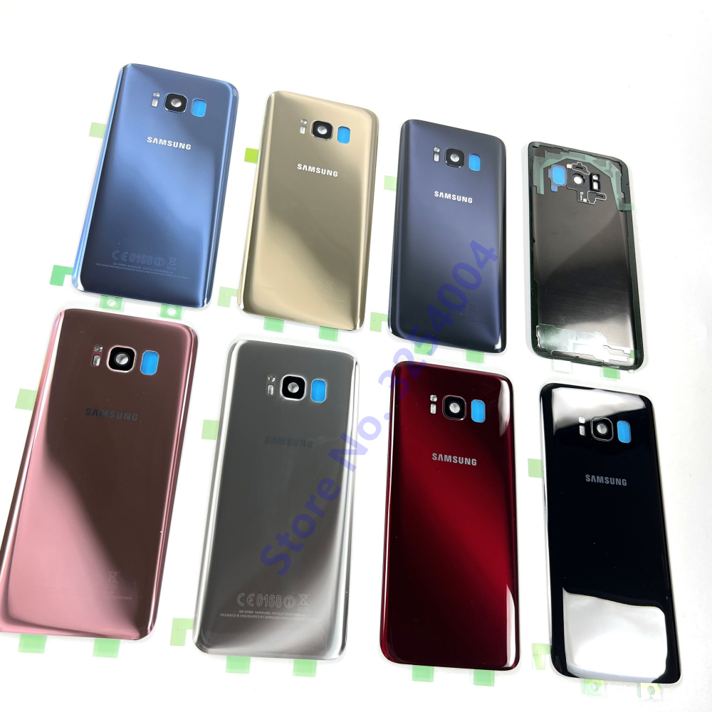 S8 vetro posteriore per Samsung Galaxy S8 G950 G950F/FD coperchio vetro batteria pannello posteriore S8 Plus S8 + G955 G955F custodia porta posteriore