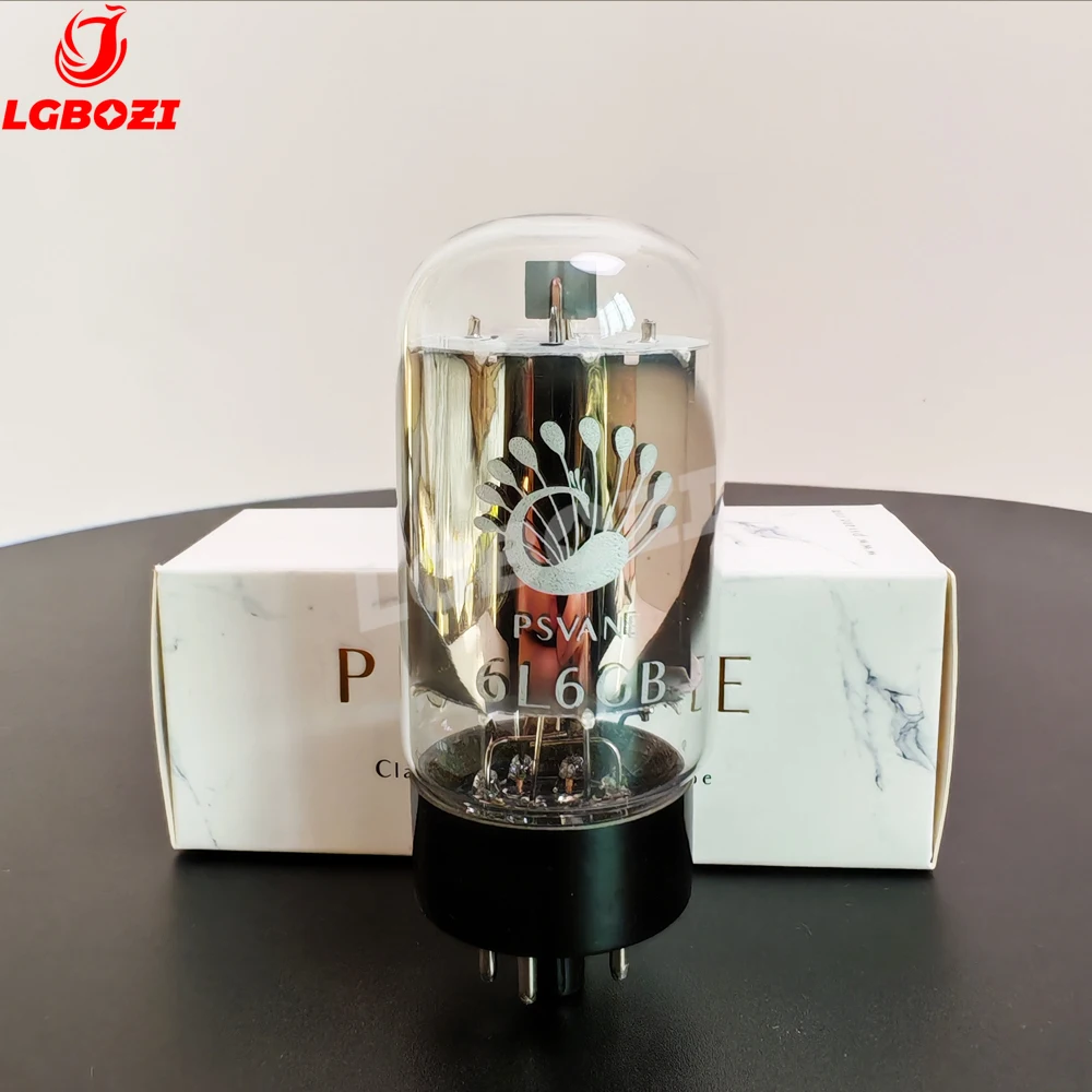 PSVANE 6L6GB 6L6 Vacuum Tube Valve Replace 5881 6L6G 6CA7 EL34 6P3P EL34C Electronic Tube HIFI Audio Amp Kit DIY Matched: transparent