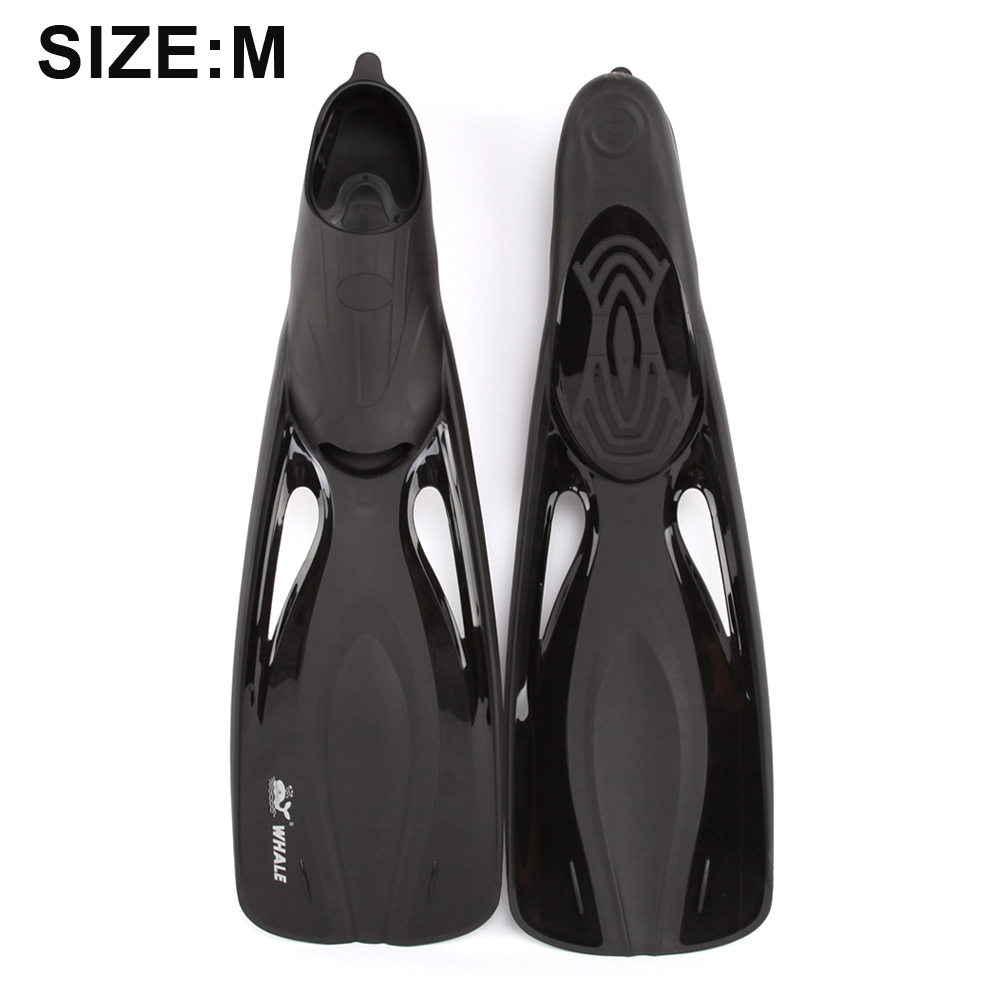 Whale Adult Flexible Comfort Swimming Fins Submersible Long Swimming Snorkeling Foot Profession Diving Flippers Water Sports: Multi