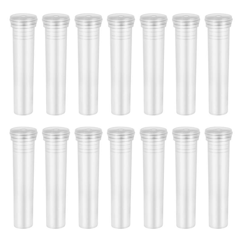 Healifty 50 Uds. Tubo con flor transparente práctico tubo con flor s contenedor de agua para floristería