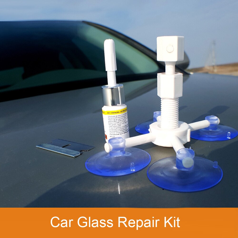 FORAUTO-Kits de reparación de parabrisas para coche, pantalla de ventana, pulido, Cuidado de Automóviles, Kits de vidrio para coche, juegos de herramientas de reparación, mantenimiento automotriz