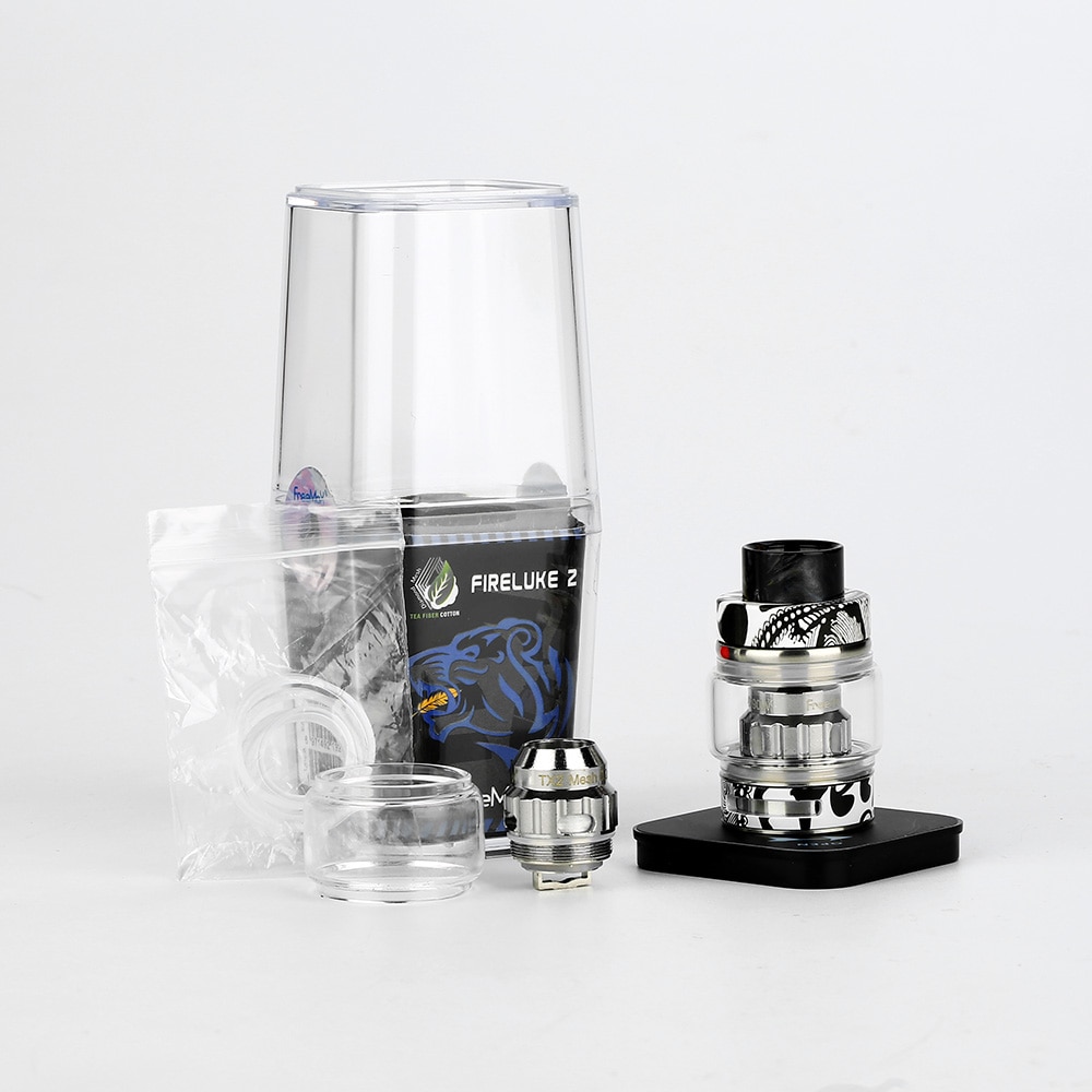 Original Freemax Fireluke 2 Subohm Tank 2ml/5ml Capacity with TX1 & TX2 mesh coil slide-to-open top fill vs Mesh Pro Tank