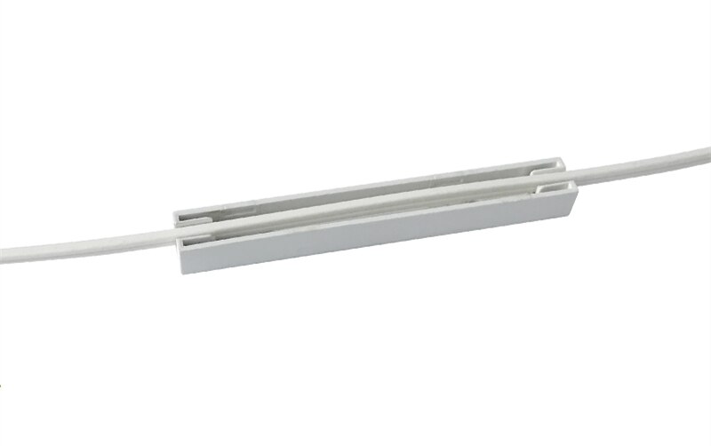 Caja de protección de cable, tubo cuadrado pequeño, tubo protector de fibra óptica para proteger el empalme de fibra Termocontraíble, 100 Uds.