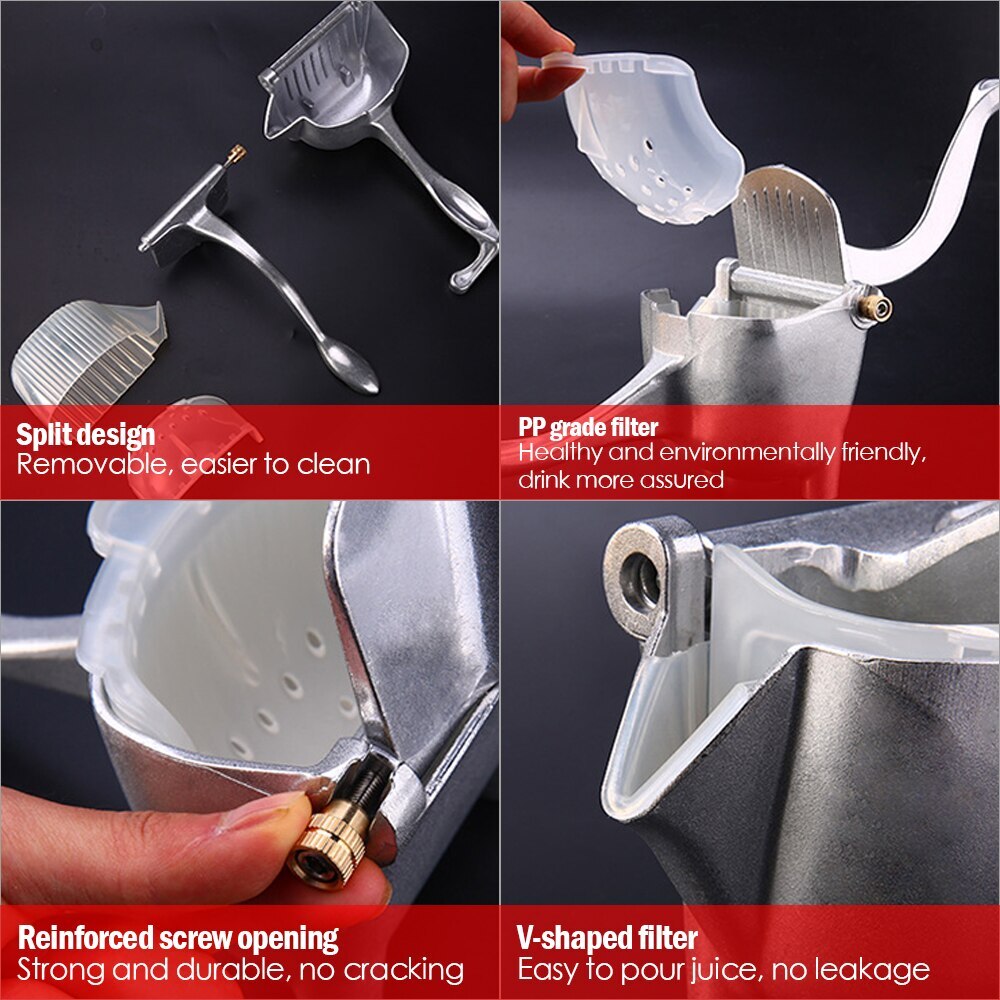 Multifunctional Manual Orange juicer lemon pomegranate juice squeezer pressure Fruit juicer Press Household