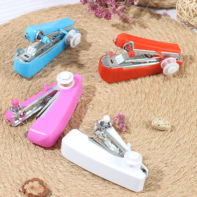 1 Pcs Portable Mini Manual Sewing Machine Simple Operation Sewing Needlework Tools