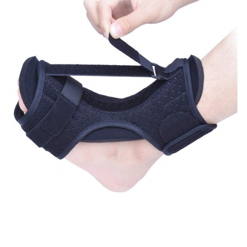 Zity 1pc justerbar elastisk plantar fasciit nattskena dorsal nattskena fot ortotisk stag: Default Title