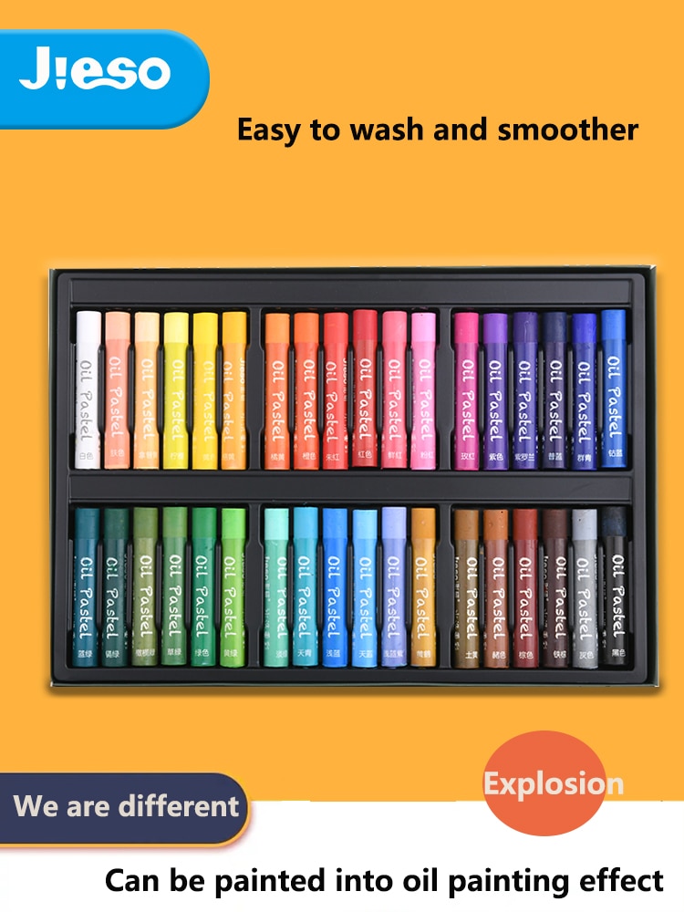 Oil pastel set 24 colors 36 colors children water-soluble pastels wonderful sticks crayons art students painting pigment sticks