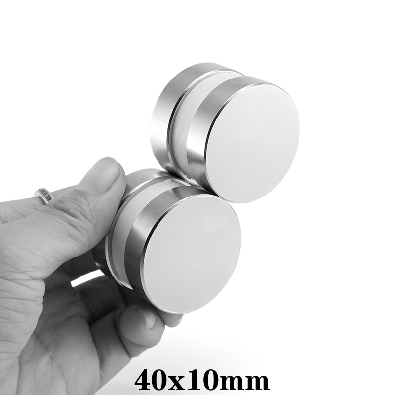 1/2/3/5PCS 40x10 mm N35 Big Round Magnets 40mmx10mm Neodymium Magnet 40x10mm Permanent NdFeB Strong Powerful Magnetic 40*10