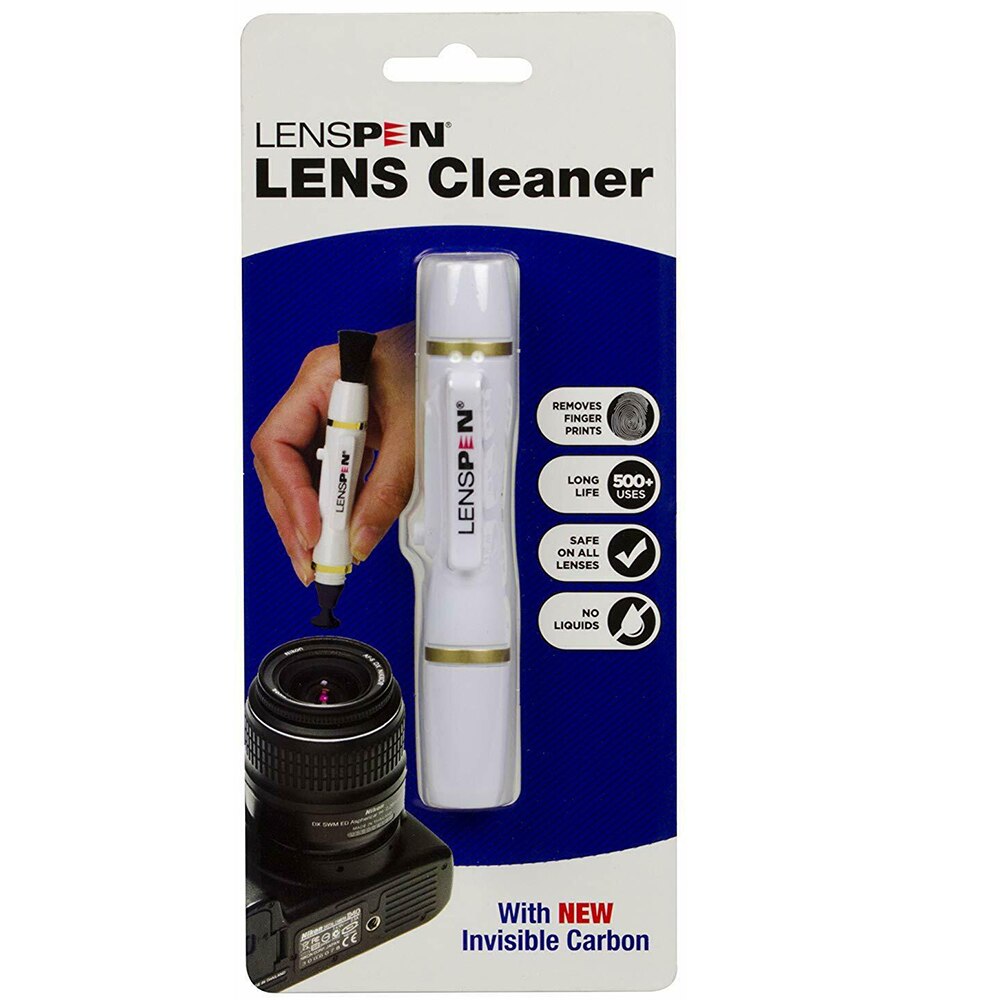 Original lenspen nlp -1 hvid linse rengørings pen rengøringssæt kulstof støv ren til canon nikon sony kamera dslr linse eller filtre: Hvid linse