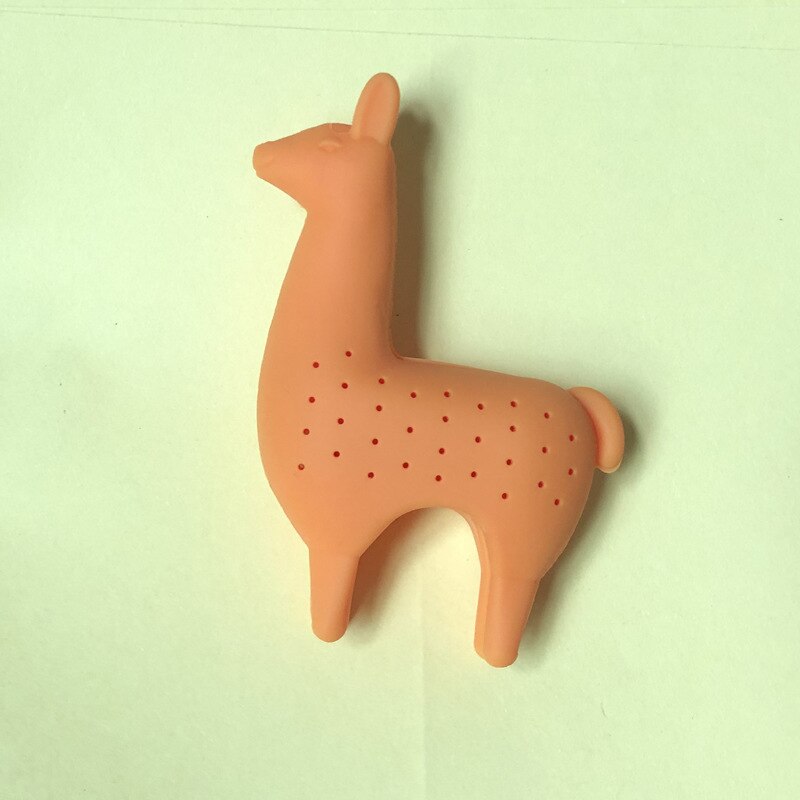 Creatieve Alpaca Theezeefje Milieuvriendelijk Siliconen Materiaal Thee-ei Thee Filter Huishouden Keuken Accessoires