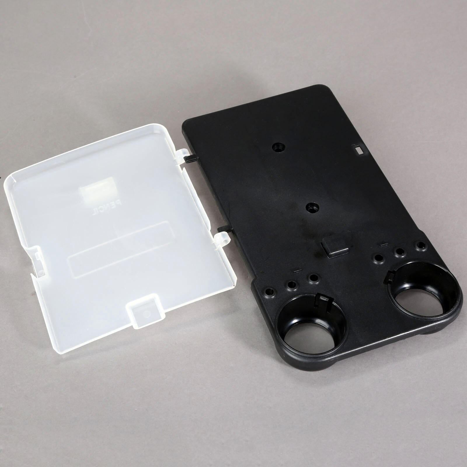 Golf Cart Scorecard Holder Black Golf Scoreboard Score Card Board+Transparent Cover fit Put Score Card/Pencil/Balls/Tees Plastic