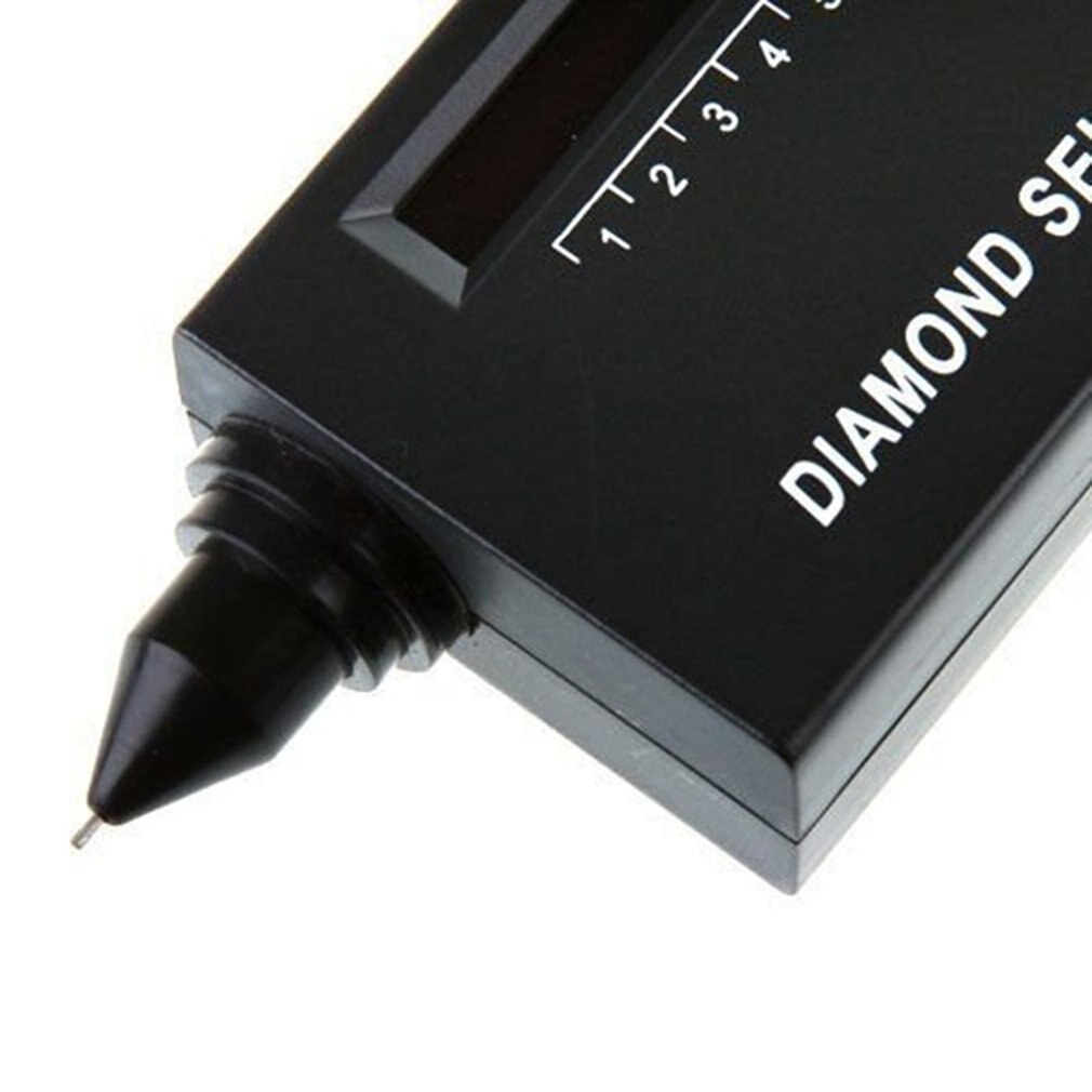 Diamond Gems Tester Pen Portable Gemstone Selector Tool LED Indicator Accurate Reliable Jewelry Test Tool
