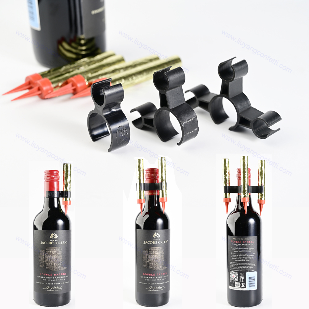 Samppanjapullo syntymäpäiväkynttilä tähtisadetikku ilotulitus turvallisuus jäälähde muoviklipsi yökerho kakkujuhlat hääbaarimestari