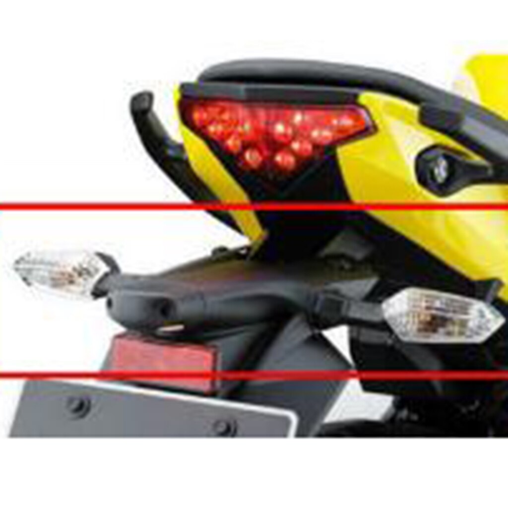 2 Stuks Motorcycle Turn Signals Lights Indicator Mini Lamp Amber Light Voor Kawasaki Ninja 300