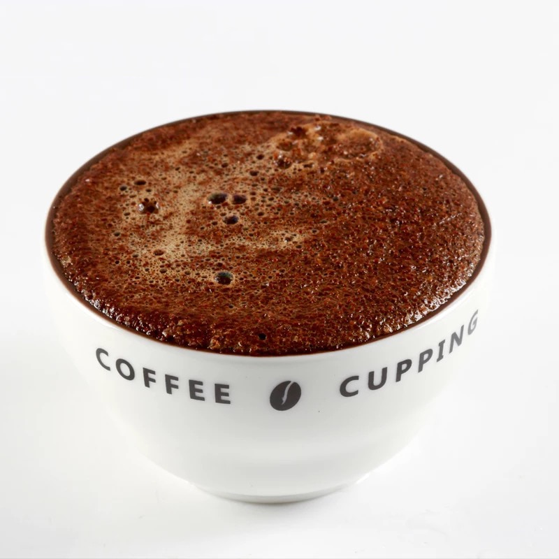 Combinaison de mesure pour tasse à café en céramique, tasse d&#39;évaluation de café en forme de U, bol doseur de 200ml