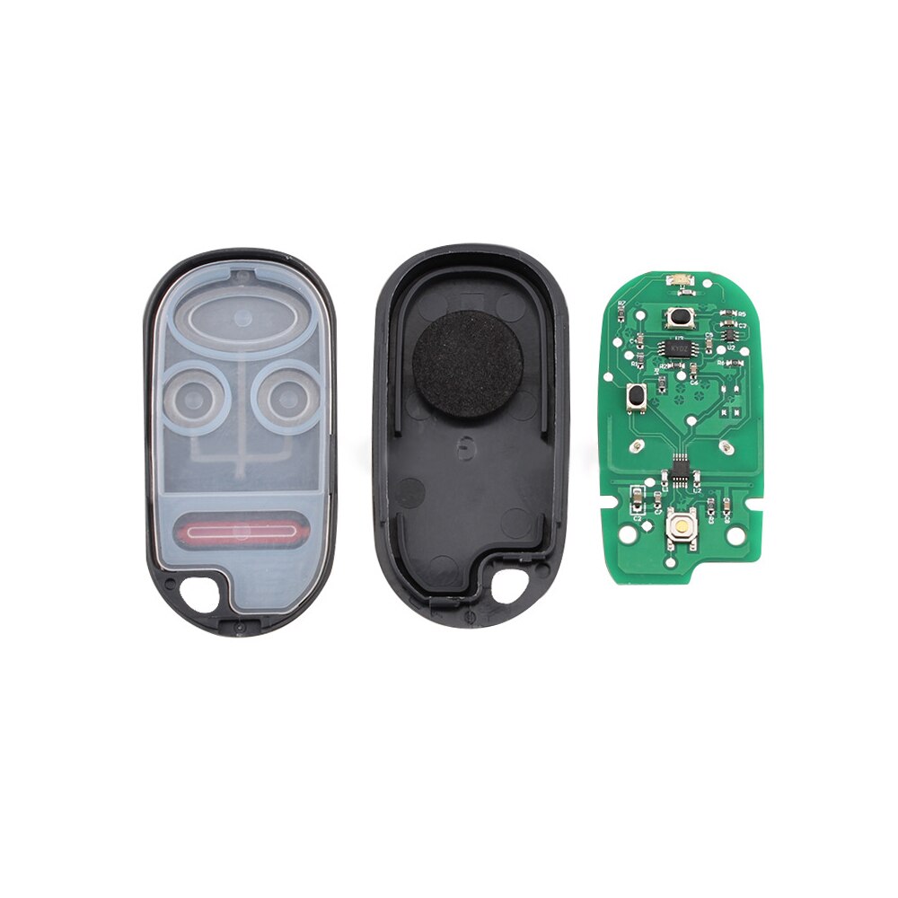 Okeytech Voor Honda 433Mhz 2 + 1 Knop NHVWB1U523 Keyless Entry Sturen Sleutelhanger Auto Afstandsbediening Sleutel Voor honda Civic 2001-2005