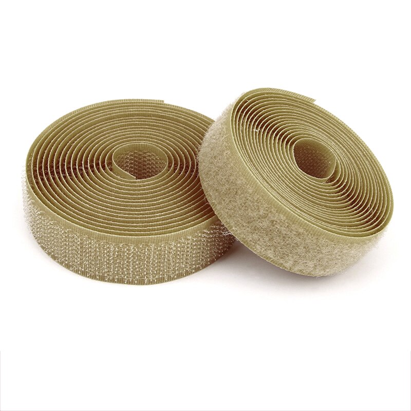 4cm Width Hoop and Loop no adhesive fastener stick clothing tape sewing magic hook loop sticker strip strap stick strip: Color 17