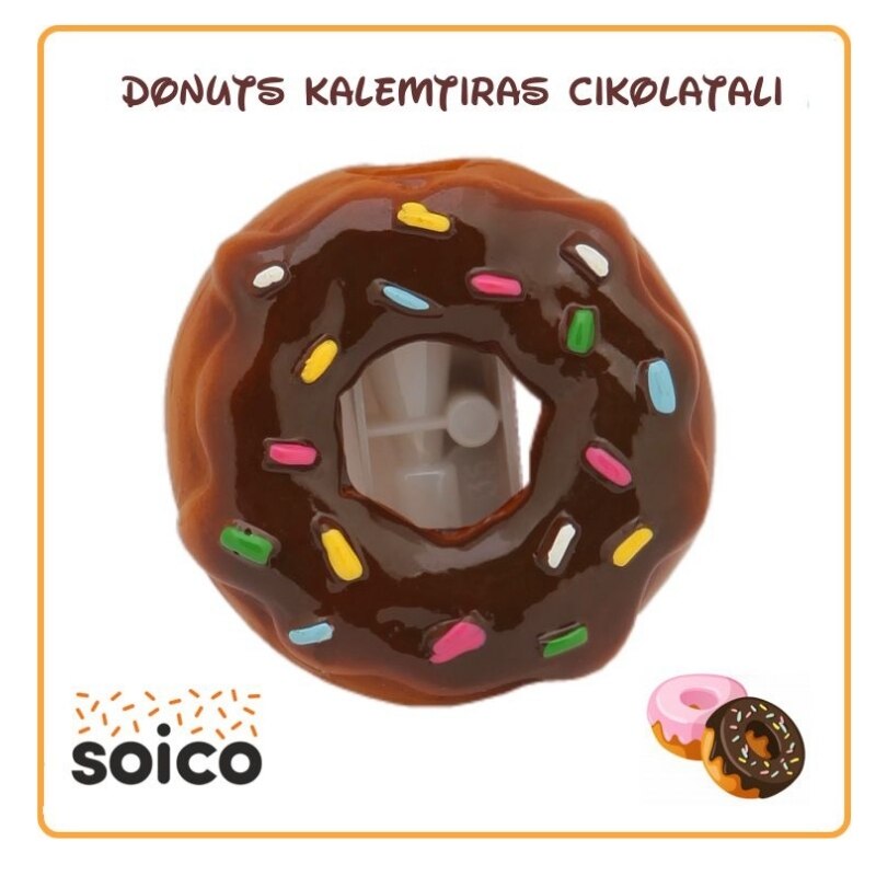 Donut cikolatali Kalemtiras