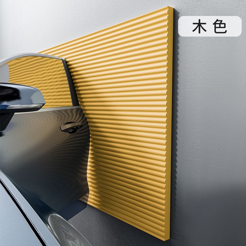 2M/4CM Garage Muurbeschermer Sticker Autodeur Hoekbescherming Spons Pad Anti Kras Veiligheid Parkeren Garage Pijler Bescherm Mat: MULTI