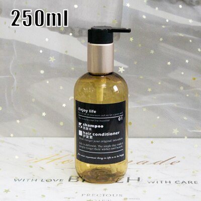 Savon distributeur bouteille désinfectant pour les mains bouteille cosmétiques shampooing corps lavage Lotion bouteille en plein air voyage outils 250ML: D