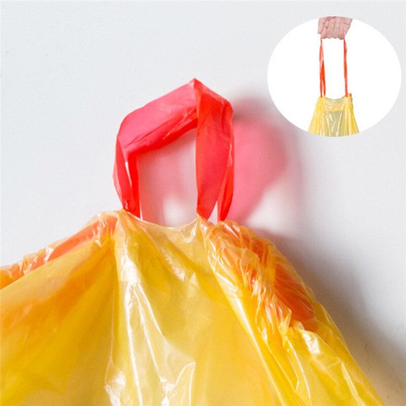 1 Roll Of 15 Multicolor Drawstring Garbage Bags Bathroom Bedroom Office Garbage Bag Sturdy And Durable Multifunctional Bag