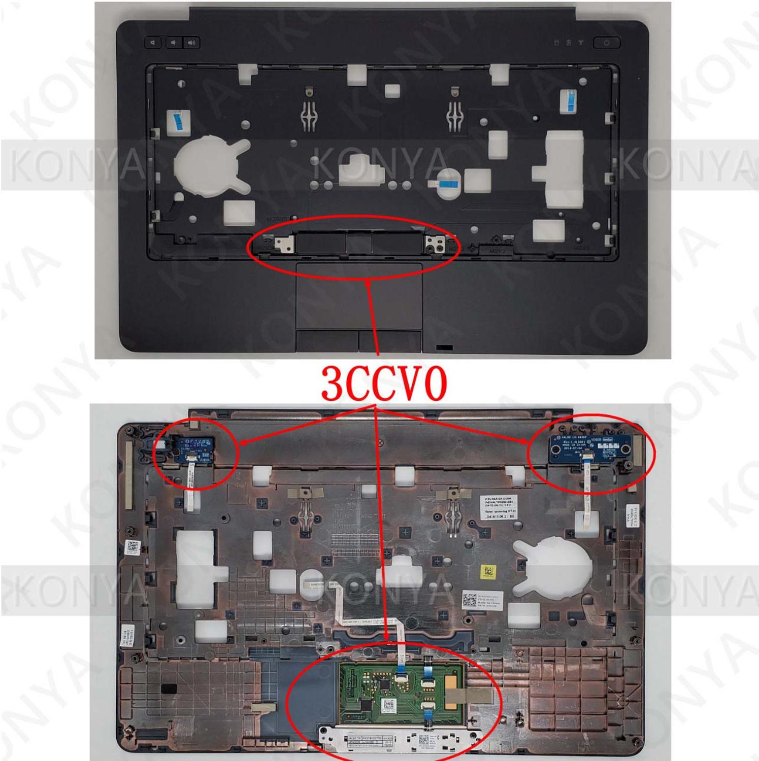Dell Latitude E6320 Laptop Palmrest & Touchpad - 0P7GPY (A Grade