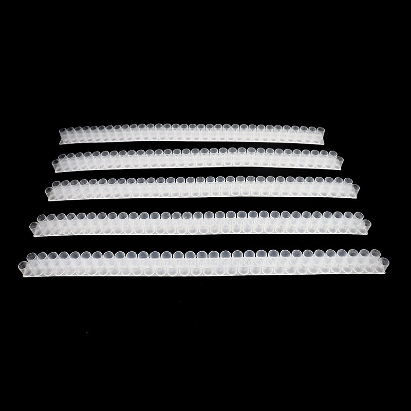2PCS Beekeeping Royal Jelly Strip Double Rows Cells Collect Bee Milk Pulp Sheet Bar Plastic Bees Tools White Equipment Supplies