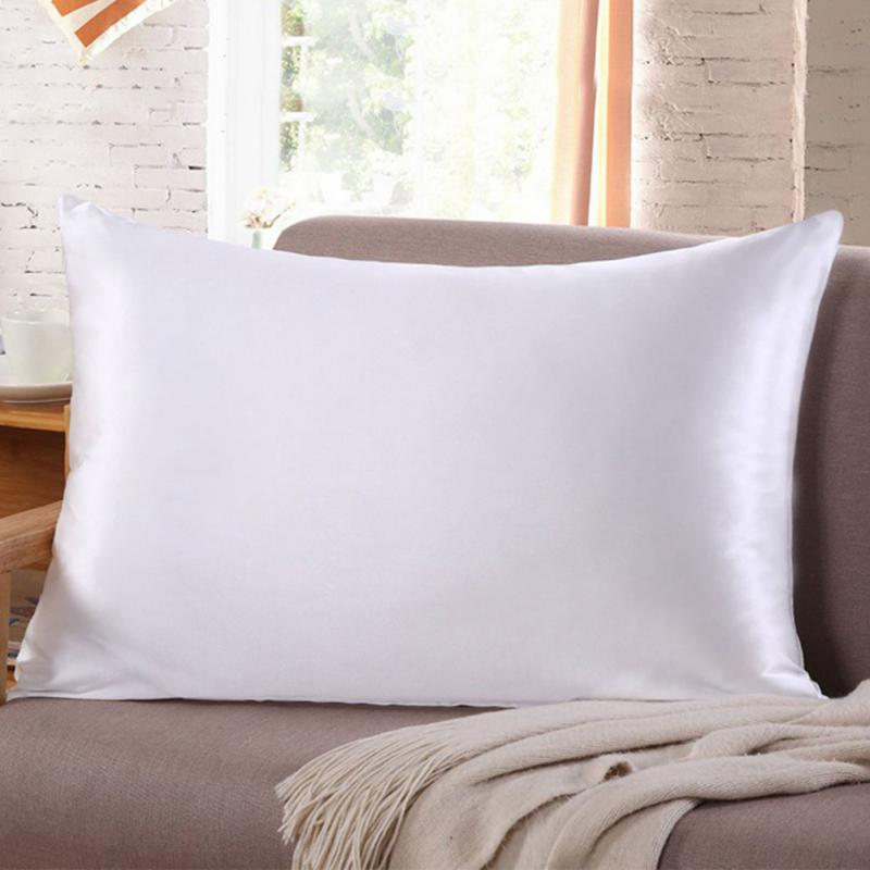 100%  moerbei zijden kussenslopen bovenste kussensloop 1 pc kussenslopen zijden kussenslopen 51cm x 76cm 13 kleuren om uit te kiezen 8