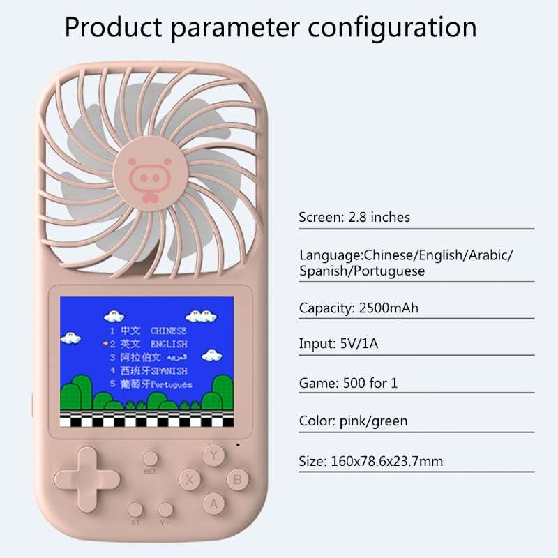 Bureau Ventilator Oplaadbare Batterij Fan Draagbare Persoonlijke Ventilator Mini Usb Ventilator 2500Mah