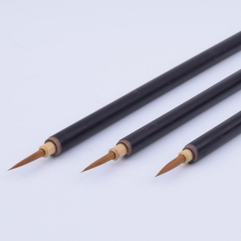 Chinese Brush Bamboo Slim Painting Brush for Watercolor