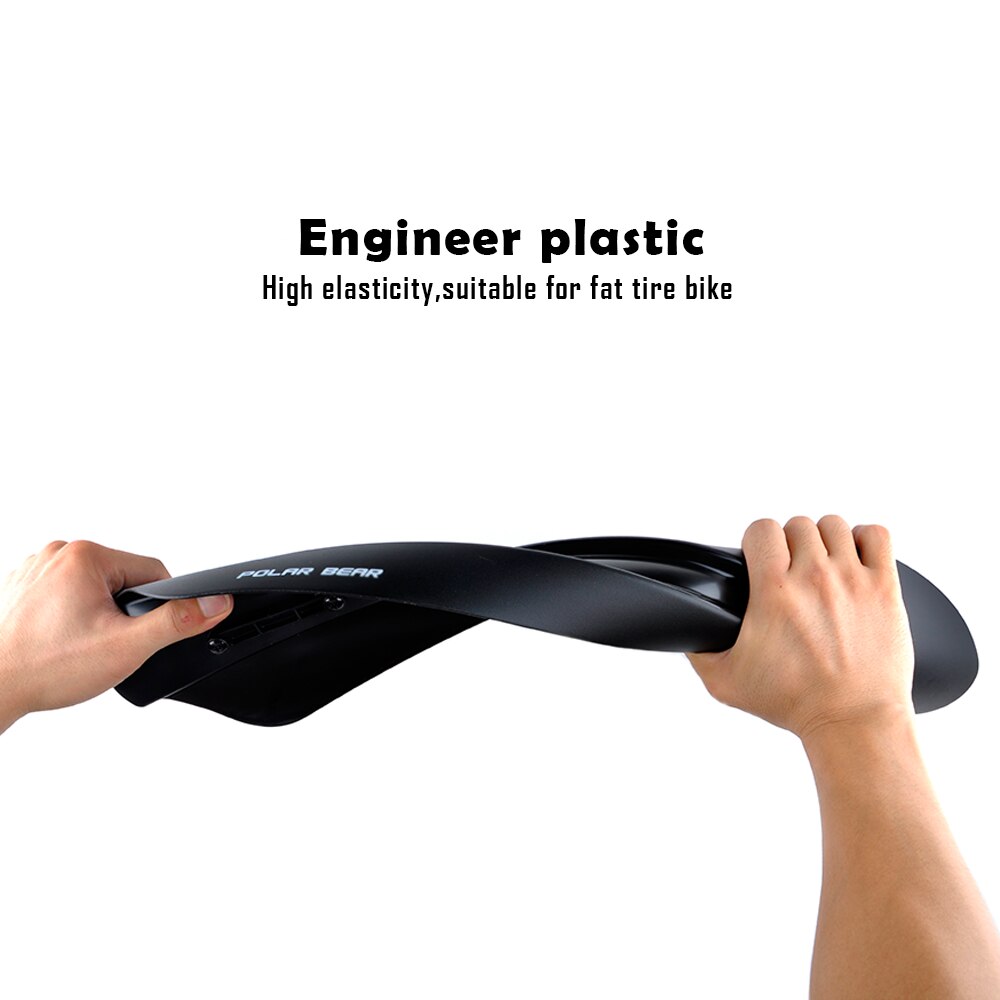 26-27.5 inch Electric Folding bicycle Mud Guard Snow Bicycle mudguard Fat bike Fender Fatbike MTB Bike Cycling Fenders Parts