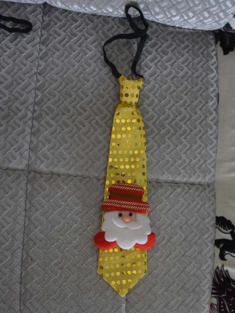 Led blinkande glödande julslips träd nyhet slips röd jultomte snögubbe jultomte älg halsslips för festival: 8