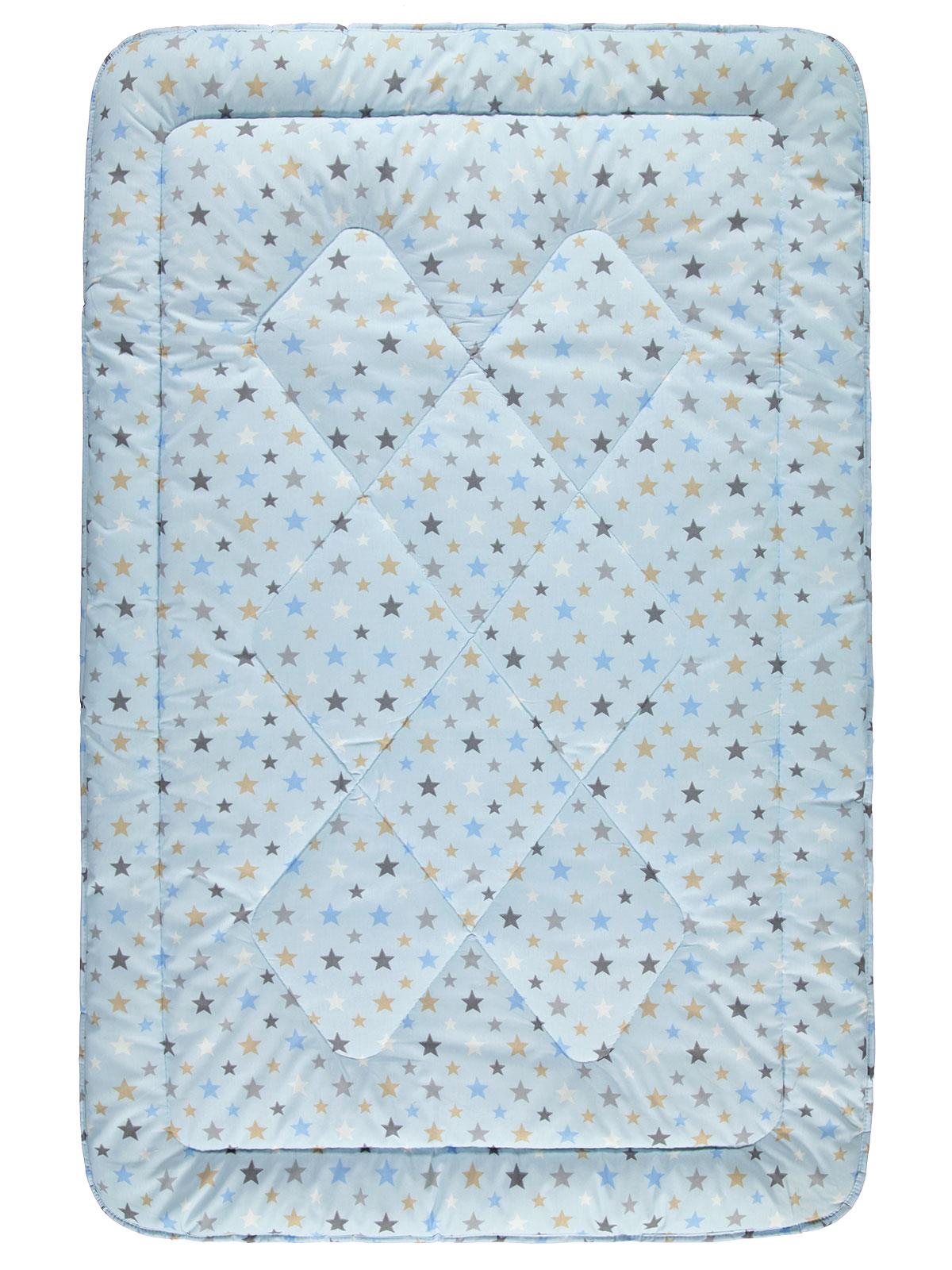 Baby Quilt Katoen Ster Patroon Baby Quilt 95X145 Cm Turquoise Gekleurde