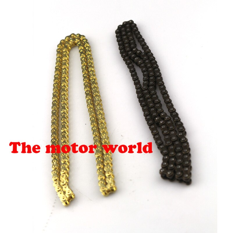 49cc 25h kæde med reserve masterlink 47cc 49cc 2 takts motor atv quad pocket mini motor cykel motorcykel sektion 136 144