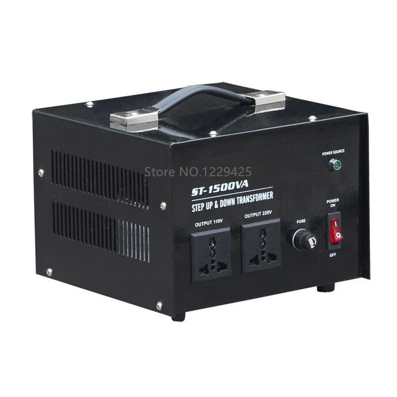 Transformador reductor de voltaje para uso doméstico ST-1500W, uso doméstico, 1500W, 220V-110V/110V-220V
