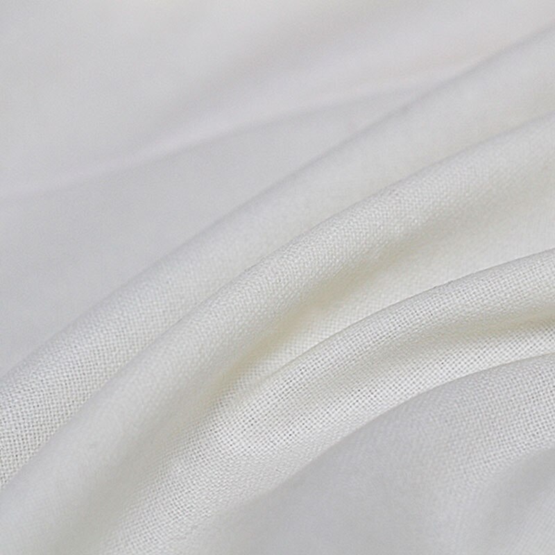 Pearlsilk Japanese White Wollen Wool Fabrics Wool Materials Autumn Women Suits Pants Sewing Cloth Tailor