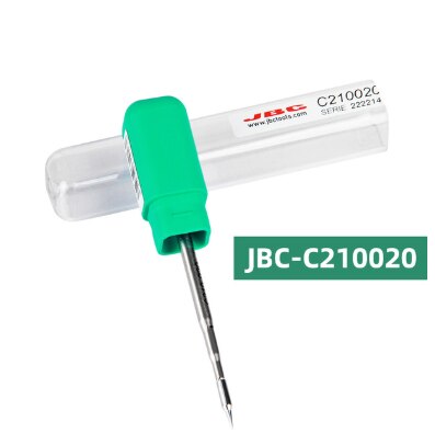 Original JBC soldadura eléctrica de la cabeza de hierro consejos C210-002 C210-018 C210-02 para T210-A lápiz soldador y CD-2BHE Estación de soldadura: C210-020